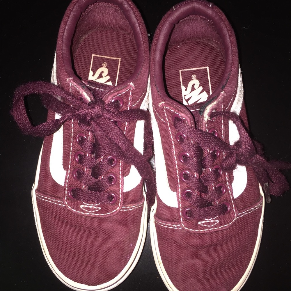 Boys Vans Size youth 11.0